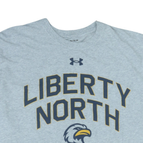 Under Armour Men’s Grey Liberty North XL Short Sleeve Sports T-Shirt
