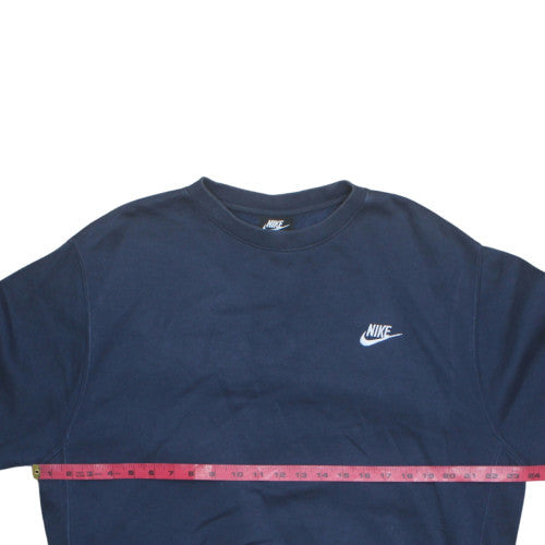 Nike Men’s Blue Crew Neck Pullover Sweatshirt Size L
