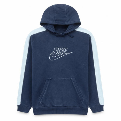 Nike Men's Blue Pullover Hoodie M Regular Fit Sports Fleece