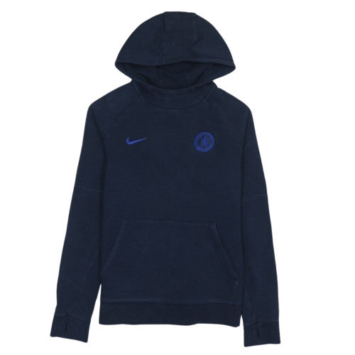 Nike Boys Navy Blue Chelsea FC Pullover Hoodie Size 12-13 Years