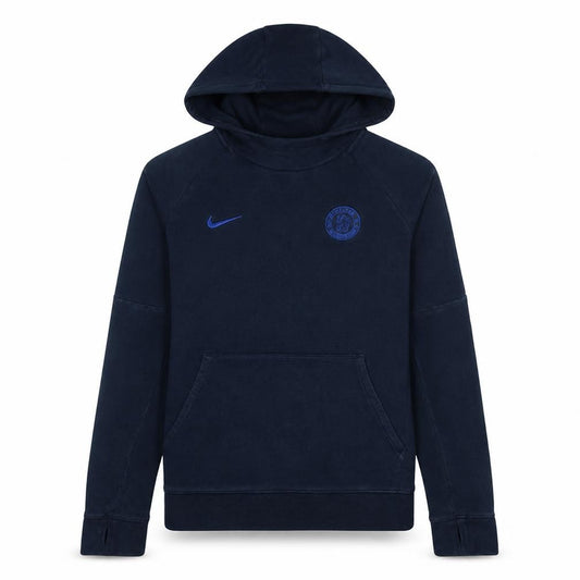 Nike Boys Navy Blue Chelsea FC Pullover Hoodie Size 12-13 Years