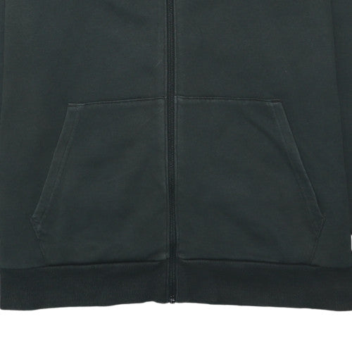 Under Armour Mens Black XL Full Zip Hoodie Fleece Coldgear