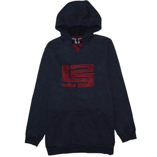 Nike Men’s Black Pullover Hoodie L Logo Fleece Sportswear