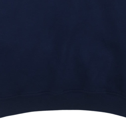 Adidas Mens Navy Blue Crew Neck Sweatshirt Size M Classic Pullover