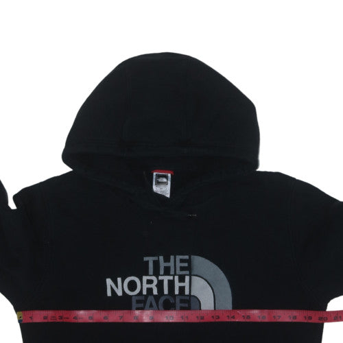 The North Face Men's Black Pullover Hoodie Size S Logo Fleece Sweatshirt
