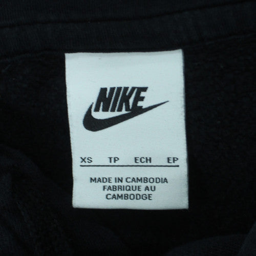 Nike Men's Black XS Pullover Hoodie Fleece Sportswear