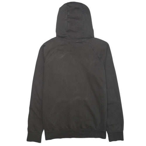 Nike Men’s Grey Pullover Hoodie M Fleece Regular Fit Logo Sportswear