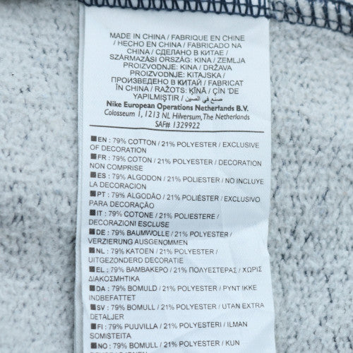 Nike Men's Blue XL Crew Neck Fleece Pullover Sweatshirt