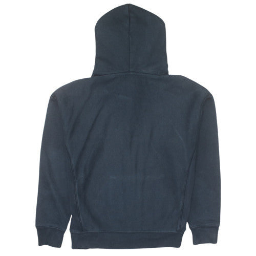 Champion Men's Black Embroidered Logo Pullover Hoodie Size M