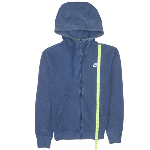 Nike Men’s Blue XS Full Zip Fleece Hoodie Sweatshirt