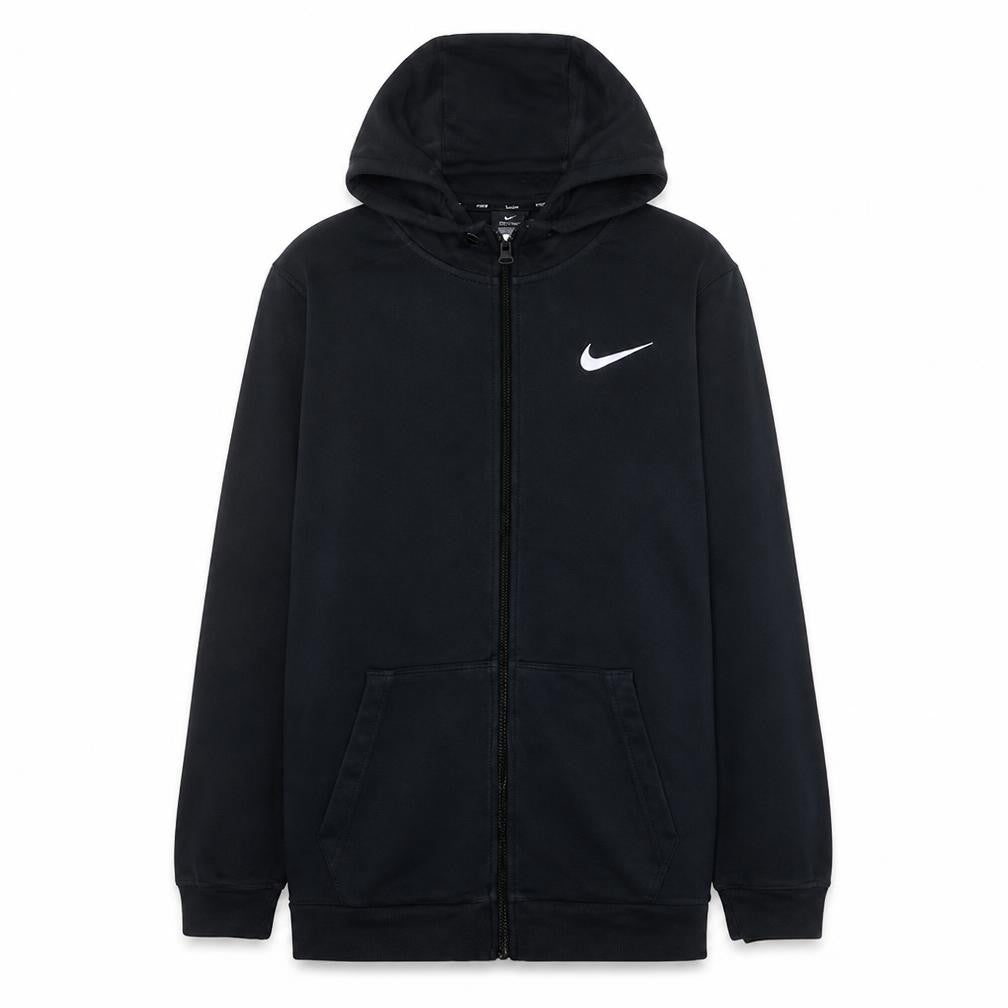 Nike Men’s Black Full Zip Dri-FIT Hoodie L Sports Fleece