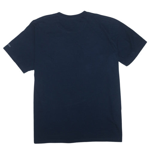 Columbia Men's Blue XL Outdoor Fishing Graphic T-Shirt