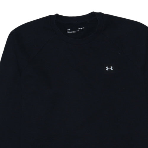 Under Armour Men's Black M Crew Neck Fleece Sweatshirt