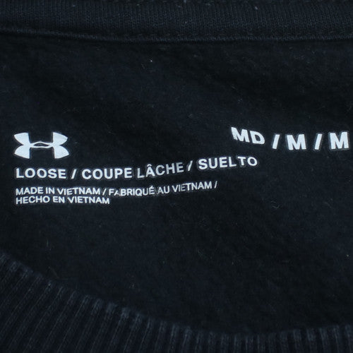 Under Armour Men's Black M Crew Neck Fleece Sweatshirt