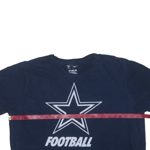 Nike Men's Blue 2XL NFL Training Football Athletic T-Shirt