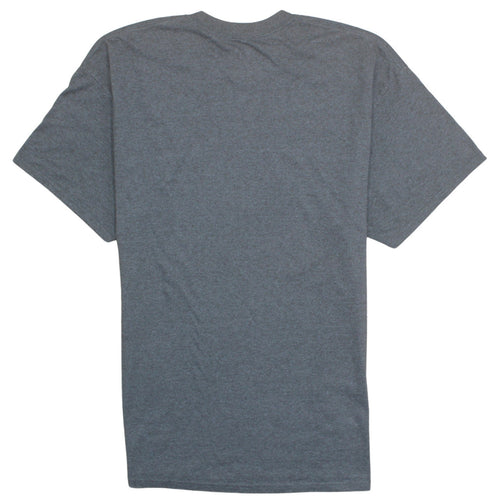 Majestic Men's Grey New England Patriots XL Graphic T-Shirt