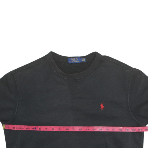 Polo Ralph Lauren Men's Black M Crew Neck Pullover Sweatshirt