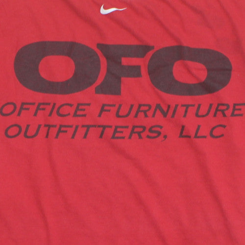 Nike Men’s Red OFO Graphic Crew Neck Short Sleeve T-Shirt XL