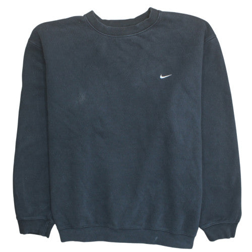 Nike Men's Black XXL Pullover Crew Neck Fleece Sweatshirt
