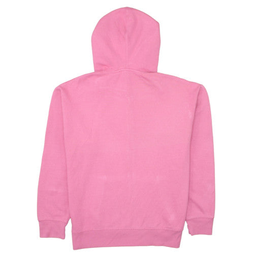 Levi's Womens Pink Full Zip Hoodie Size M Cotton Blend Casual