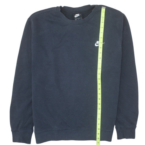 Nike Men's Blue Crew Neck Pullover Sweatshirt Size L Regular Fit