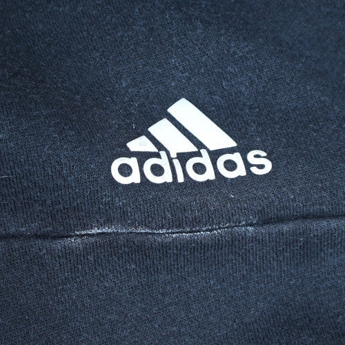 Adidas Men's Black Full Zip Hoodie Size S Fleece Sportswear