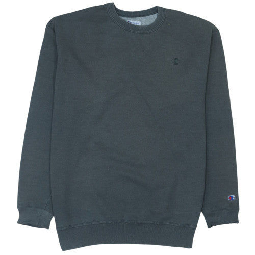 Champion Men's Black 3XLT Pullover Sweatshirt Crew Neck Fleece