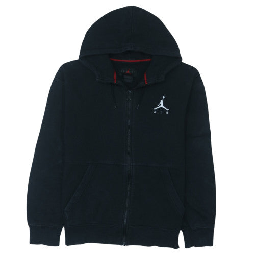 Jordan Men's Black Full Zip Hoodie L Fleece Sportswear