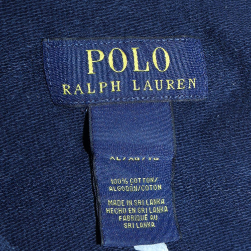 Ralph Lauren Men’s Blue Crew Neck Cotton Sweatshirt Size M