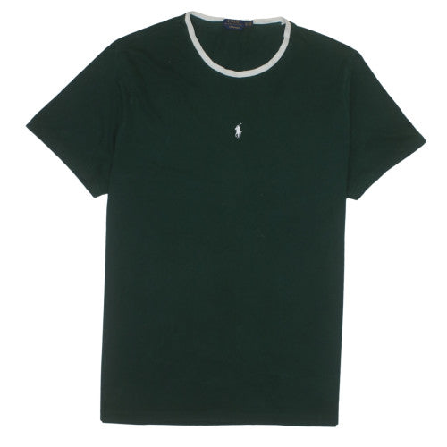 Polo Ralph Lauren Men's Green Crew Neck Slim Fit T-Shirt XXL