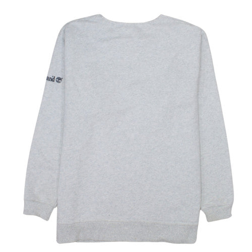 Timberland Mens Grey Crew Neck Pullover Sweatshirt Size S