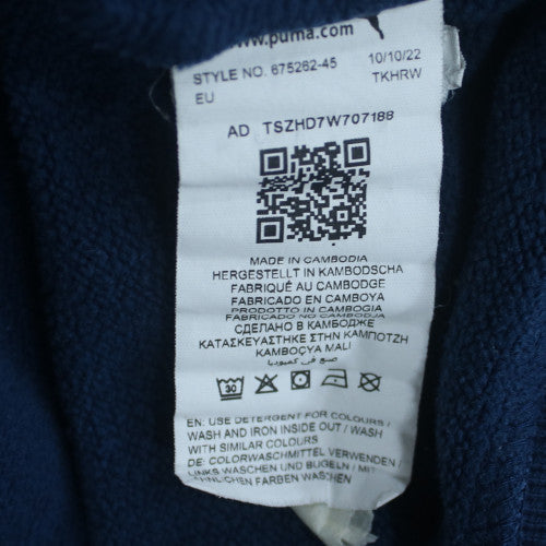Puma Mens Blue 3XL Pullover Hoodie Sweatshirt Sportswear