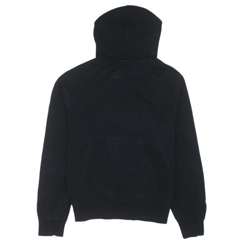 Nike Women's Black Small Pullover Hoodie with Logo Print