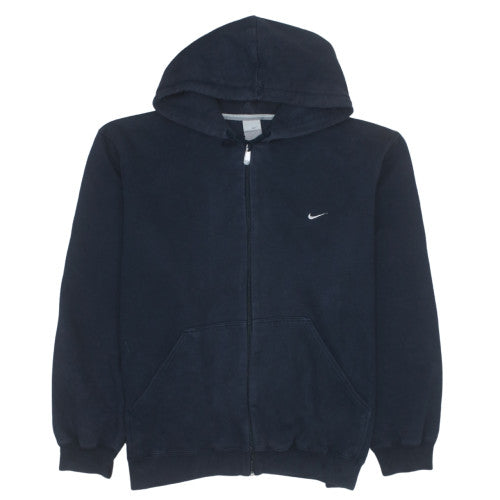 Nike Men’s Blue Full Zip Fleece Hoodie L Regular Fit