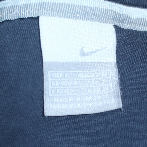 Nike Men’s Blue Full Zip Fleece Hoodie L Regular Fit