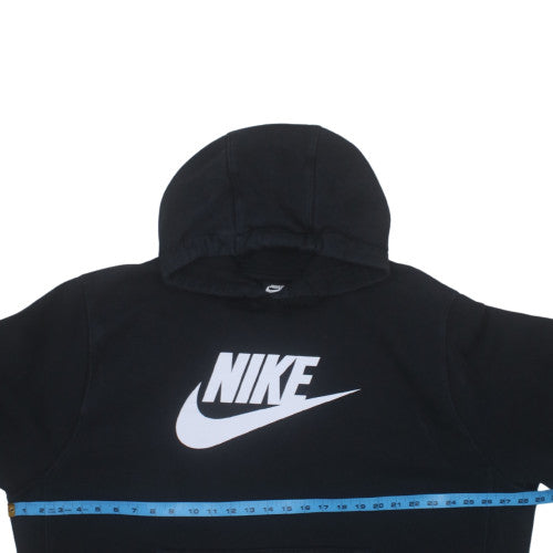 Nike Men's Black 2XL Pullover Hoodie with Logo