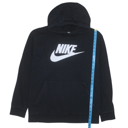 Nike Men's Black 2XL Pullover Hoodie with Logo