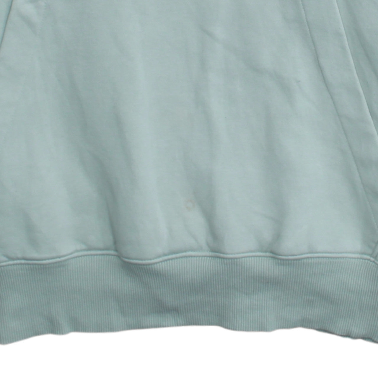 Adidas Women’s Mint Green Pullover Hoodie Size S Logo Cotton Blend