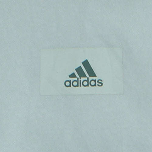 Adidas Women’s Mint Green Pullover Hoodie Size S Logo Cotton Blend