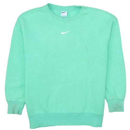 Nike Women’s Green Crew Neck Pullover Sweatshirt M