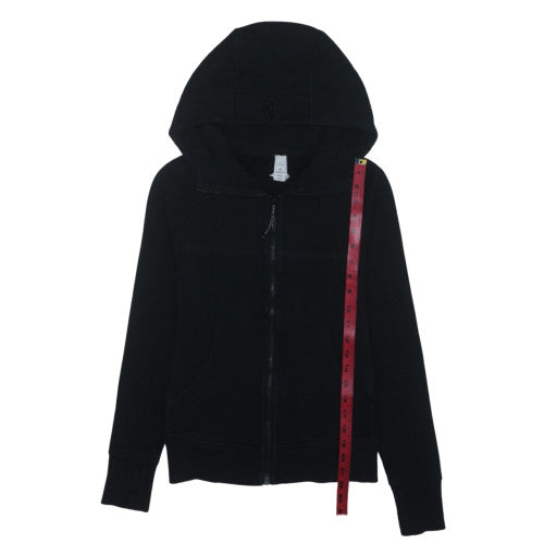 Lululemon Womens Black Size 8 Full Zip Hoodie Sweatshirt