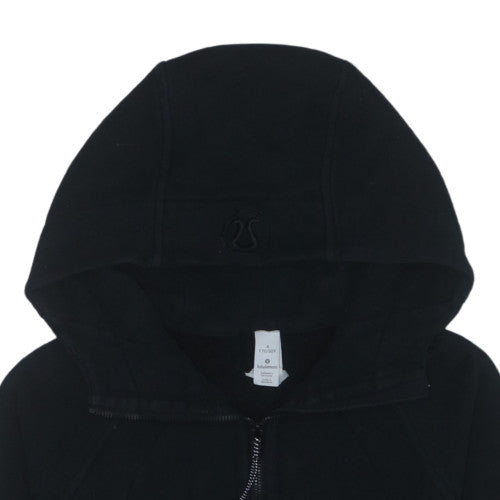 Lululemon Womens Black Size 8 Full Zip Hoodie Sweatshirt