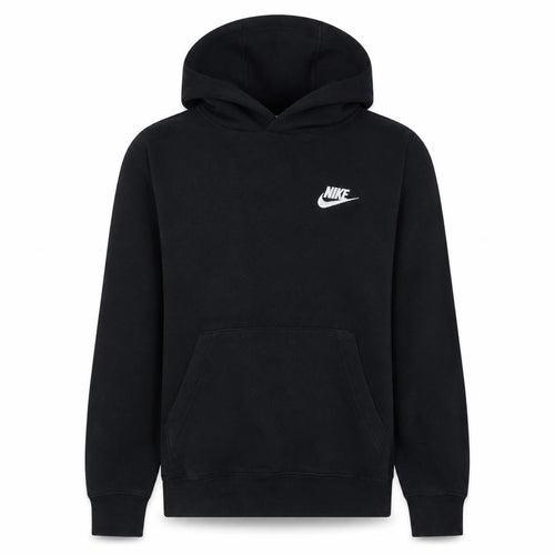 Nike Men's Black Pullover Hoodie Size S Fleece Logo Sportswear