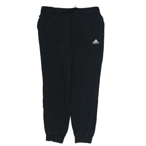 Adidas Womens Black Jogger Trousers M Cotton Blend Sportswear