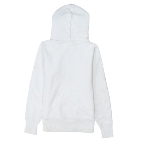 Champion Women's White Small Pullover Hoodie with Logo