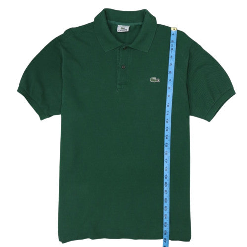 Lacoste Men's Green Cotton Short Sleeve Polo Shirt Size L