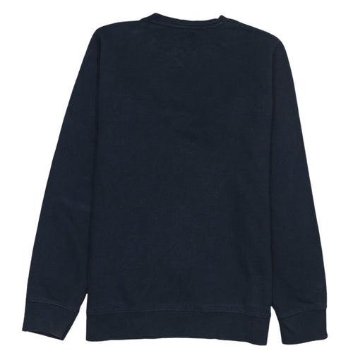 Dickies Men's Blue Crew Neck Cotton Pullover Sweatshirt Medium