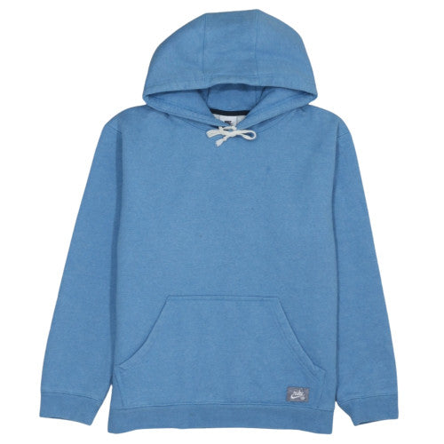 Nike SB Women's Blue Pullover Hoodie Small Relaxed Fit Cotton Blend
