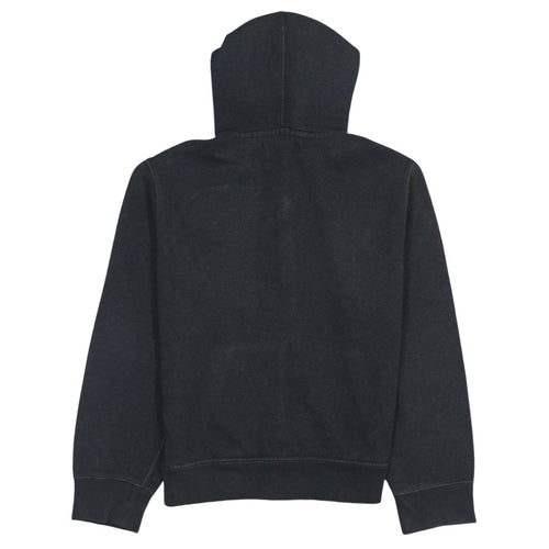 Polo Ralph Lauren Women's Black Full Zip Hoodie Size M Cotton Blend