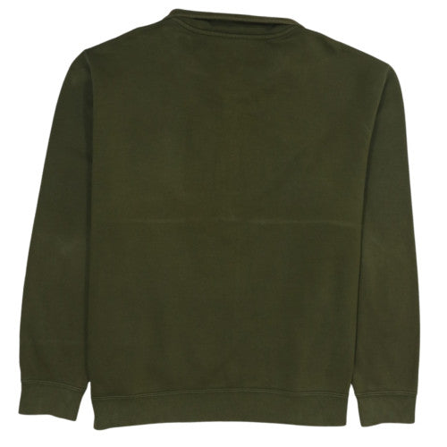 Nike Mens Green 1/4 Zip Fleece Sweatshirt XXL Regular Fit